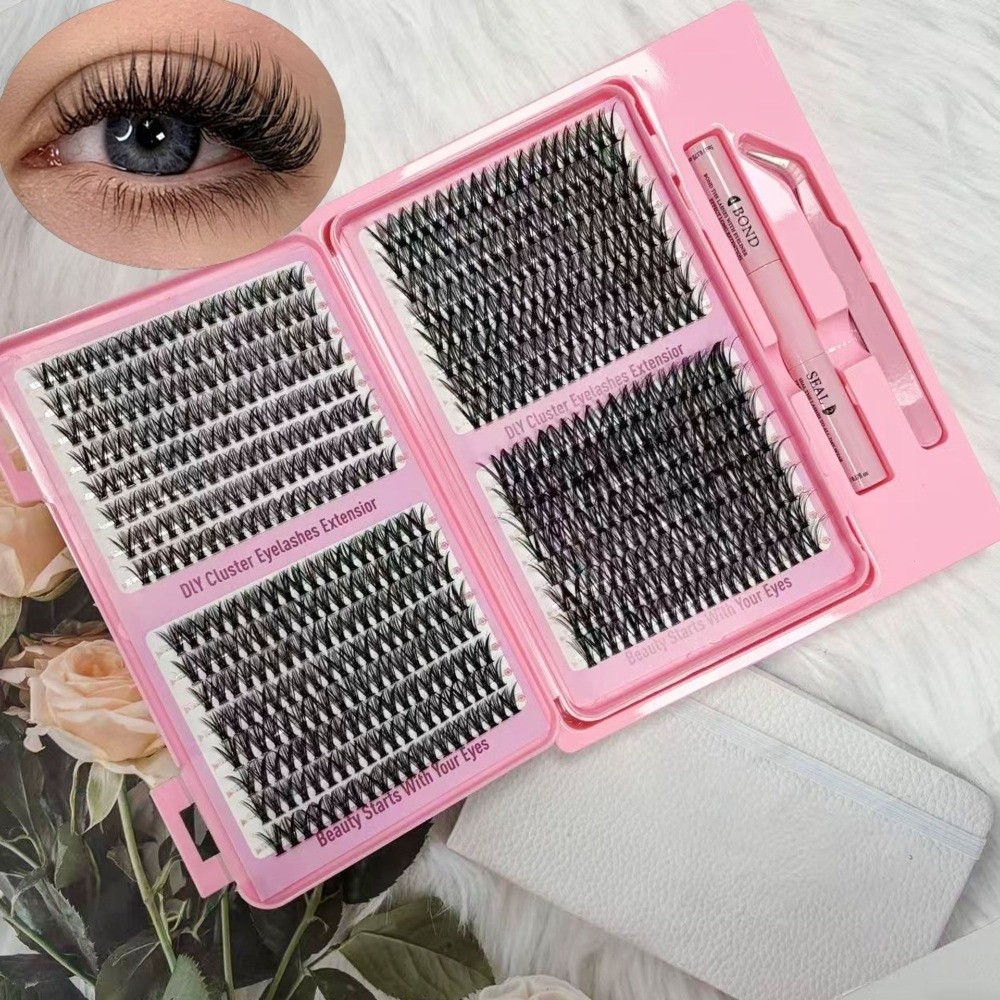 Eyelash Extension Natural Look - New Thick Long False Eyelashes Natural