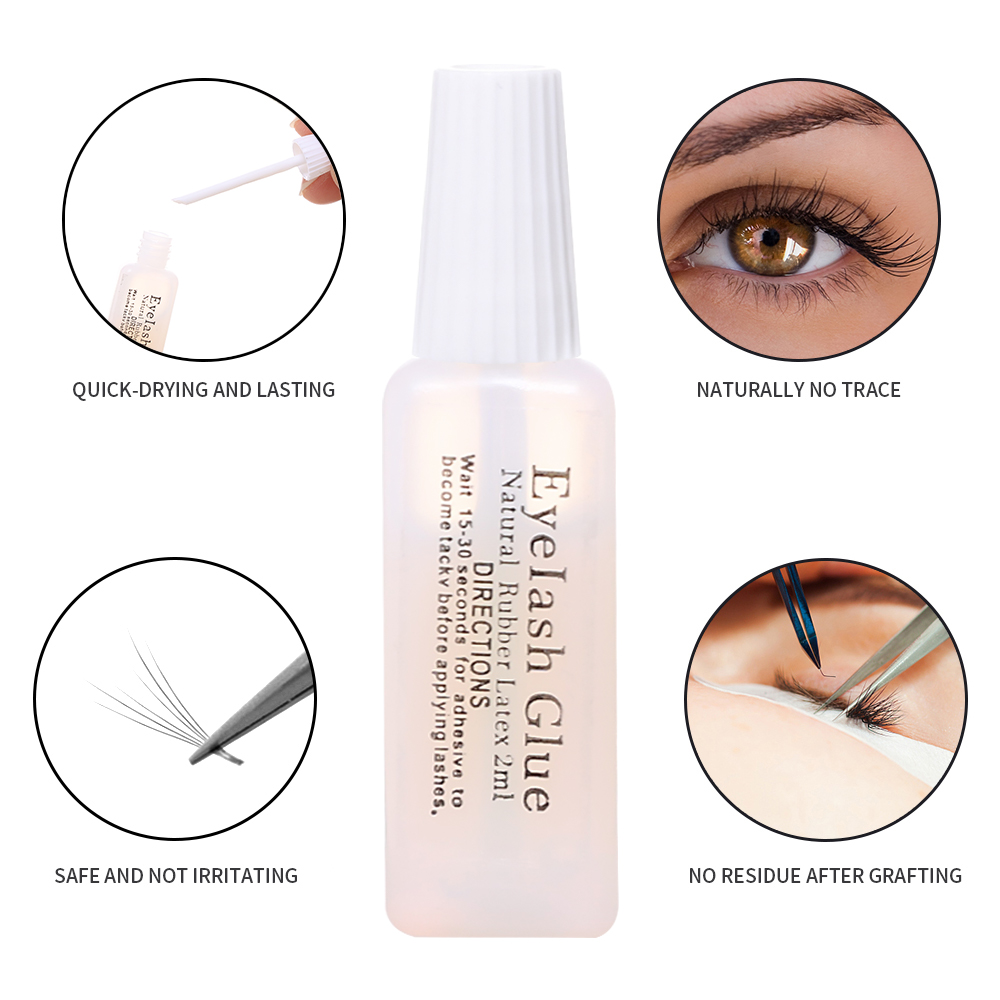 1-20PCS Self Grafting Transpar - Eyelash Extension Eye Irritation 评论和价格