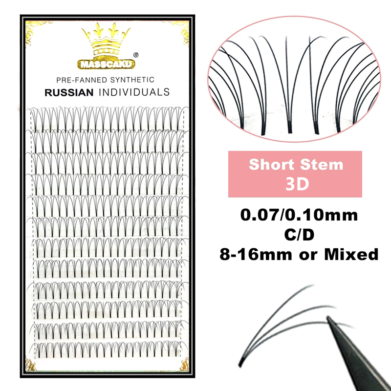 MASSCAKU Premade Russian Volum - Eyelash Extension Russian 评论和价格