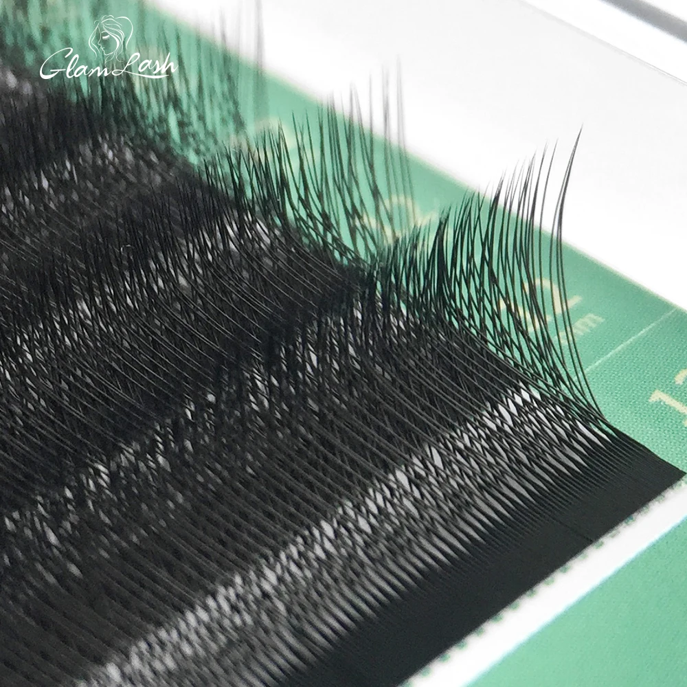 GLAMLASH 4D W Shape Eyelash Ex - Eyelash Extension Human Hair 评论和价格