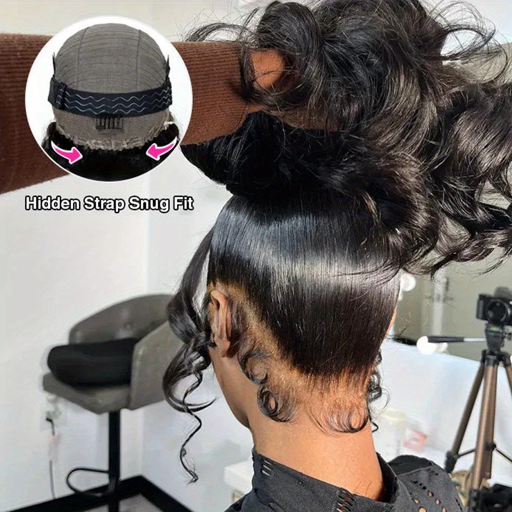 HD 360 Full Lace Wig with Invi - Eyelash Extension Natural Look 评论和价格