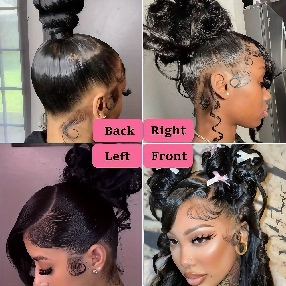 HD 360 Full Lace Wig with Invi - Eyelash Extension Natural Look 评论和价格