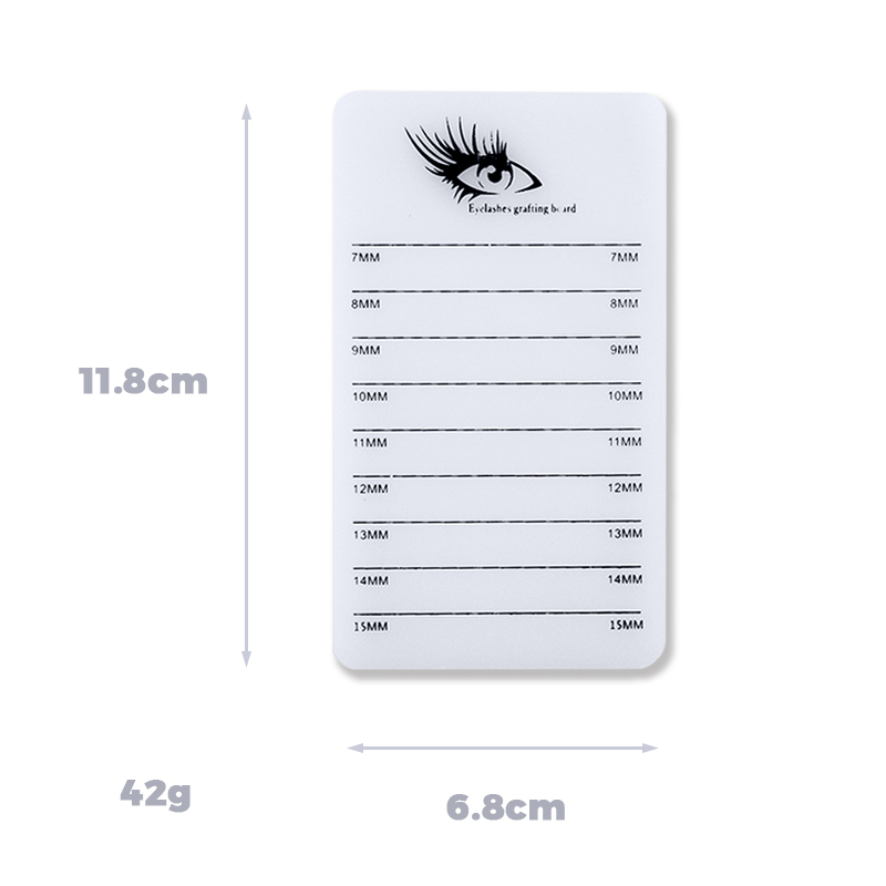 1Pc Acrylic Lash Holder Palett - Eyelash Extension Look 评论和价格