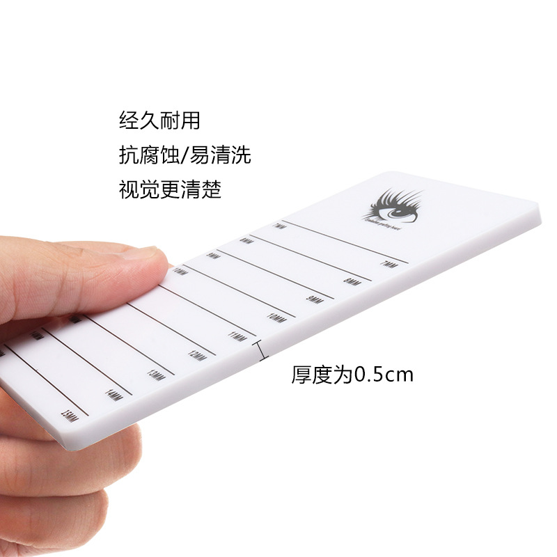 1Pc Acrylic Lash Holder Palett - Eyelash Extension Look 评论和价格