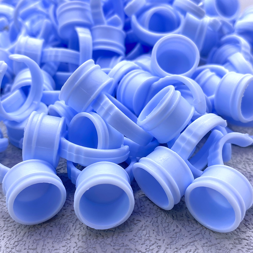 100Pcs Glue Rings For Lashes G - Eyelash Extension Look 评论和价格