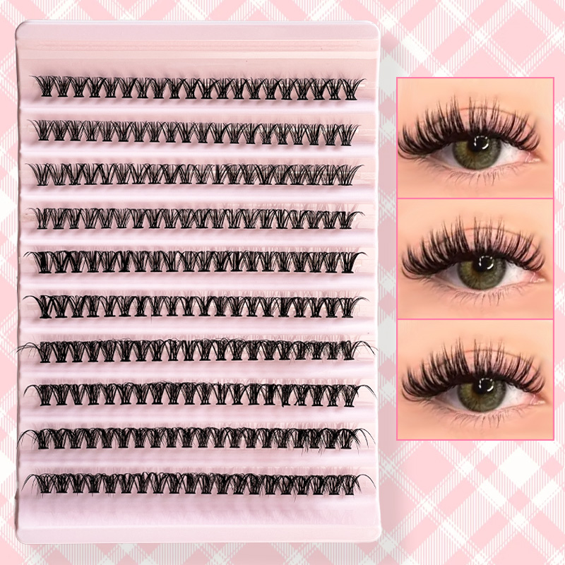 Individual Lashes Eyelash tuft - Eyelash Extension Natural Look 评论和价格