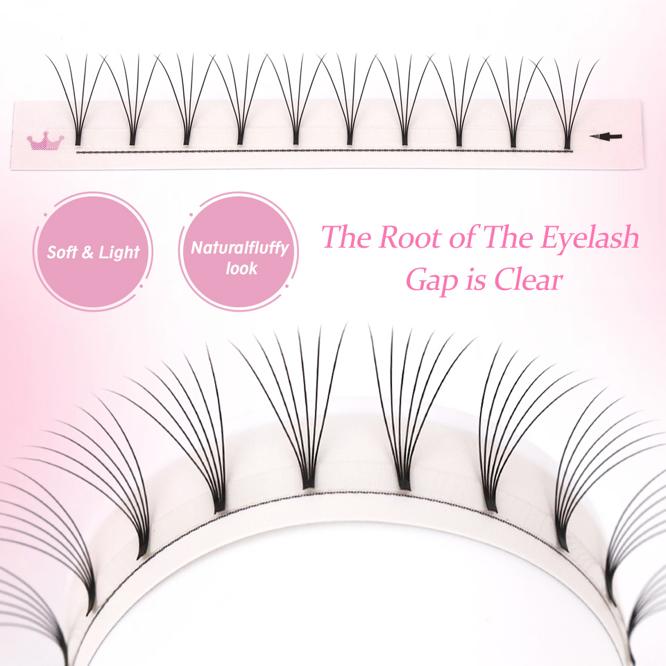 AGUUD Soft Natural Premade Vol - Eyelash Extension Russian 评论和价格