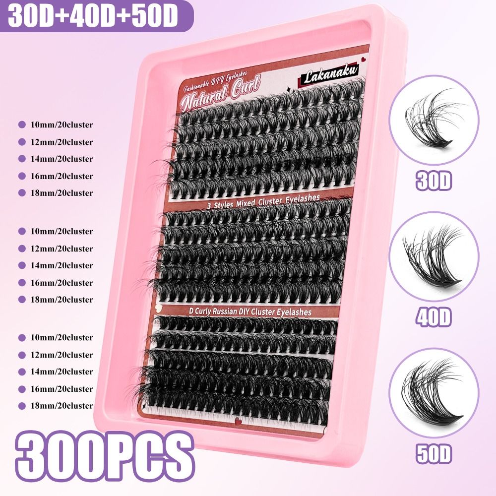 9-16mm Length False Eyelashes  - Eyelash Extension Look 评论和价格