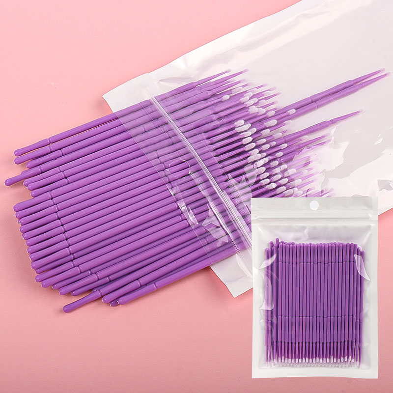 100PCS/Bag Bamboo Eyelash Exte - Eyelash Extension Look 评论和价格