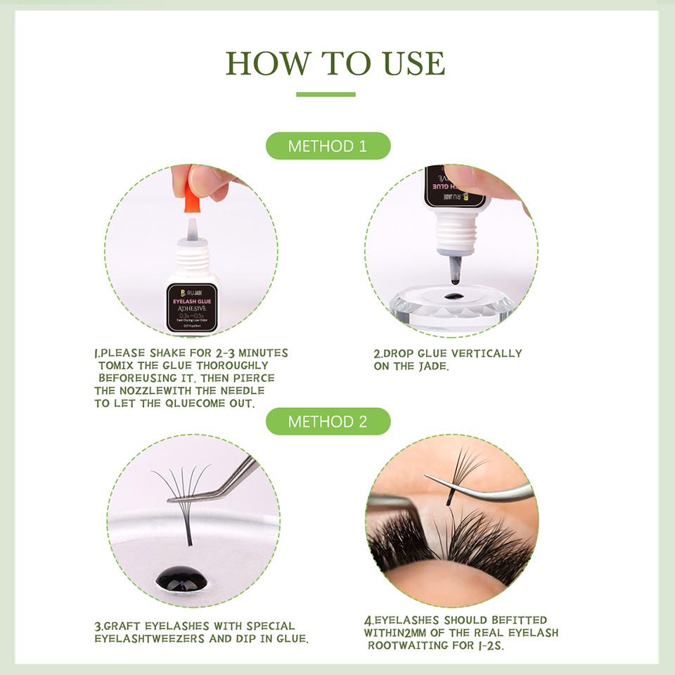 Professional 5/10ml 0.3S Eyela - Eyelash Extension Eye Irritation 评论和价格