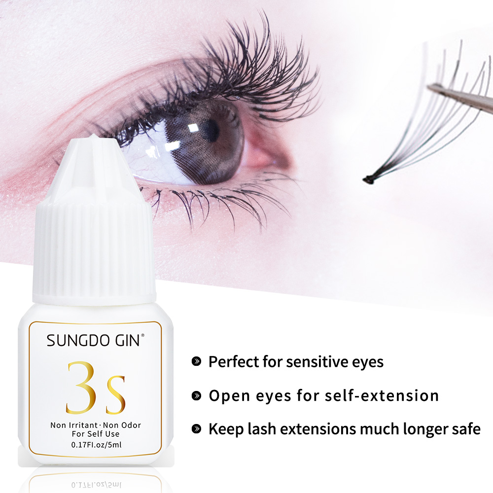 Eyelash Extension Glue 3S Fast - Eyelash Extension Eye Irritation 评论和价格