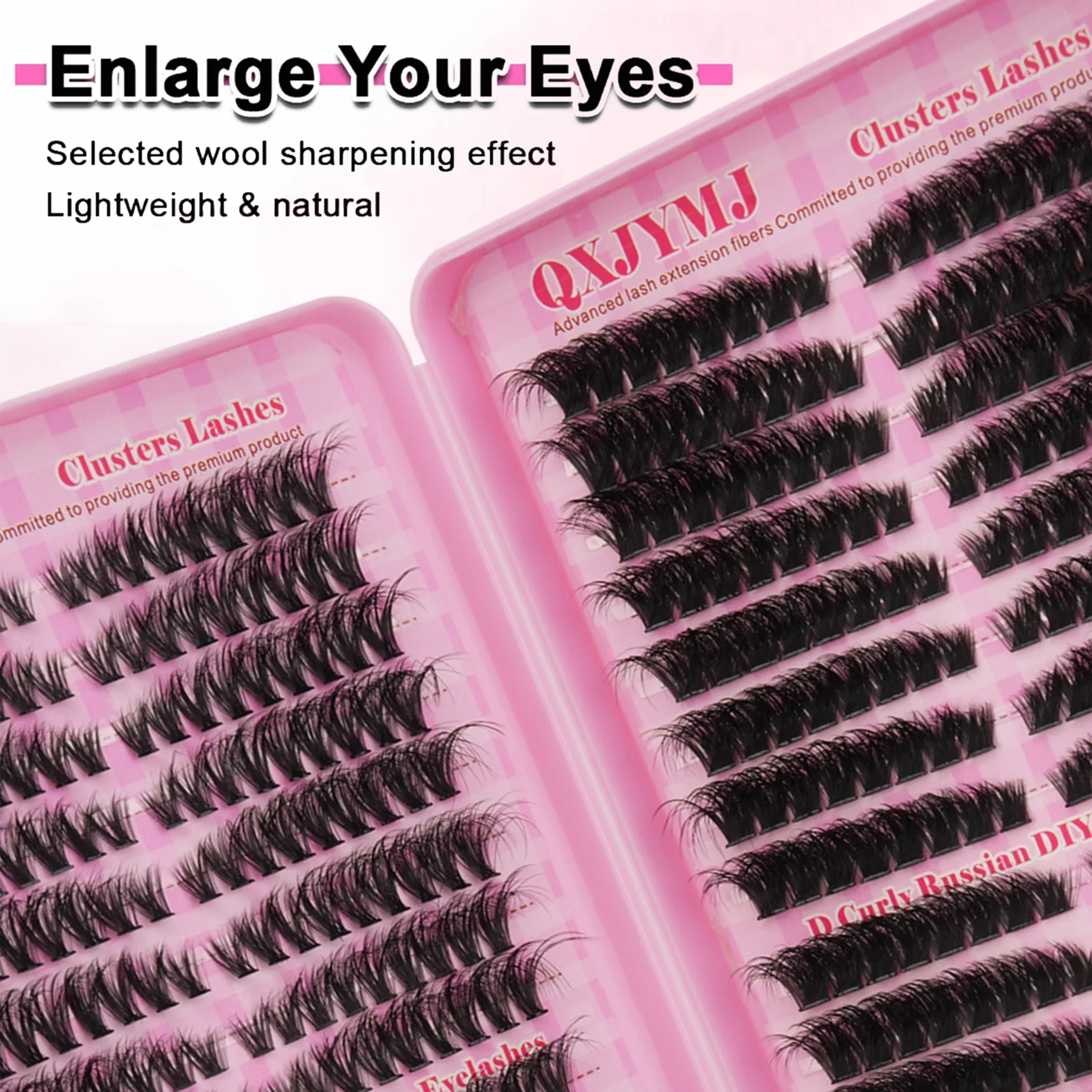 32 Rows D Curly Russian DIY Fa - Eyelash Extension Russian 评论和价格