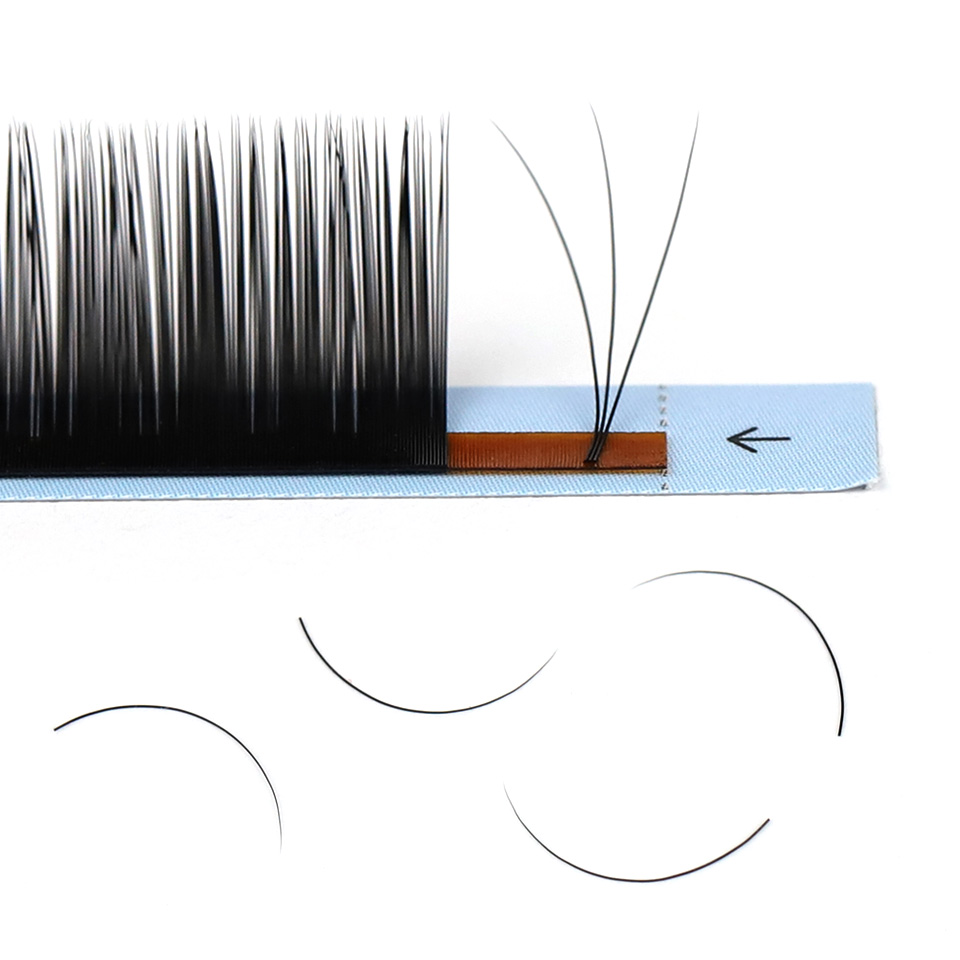 AGUUD 16 Rows Long 16-20mm Eye - Eyelash Extension Russian 评论和价格