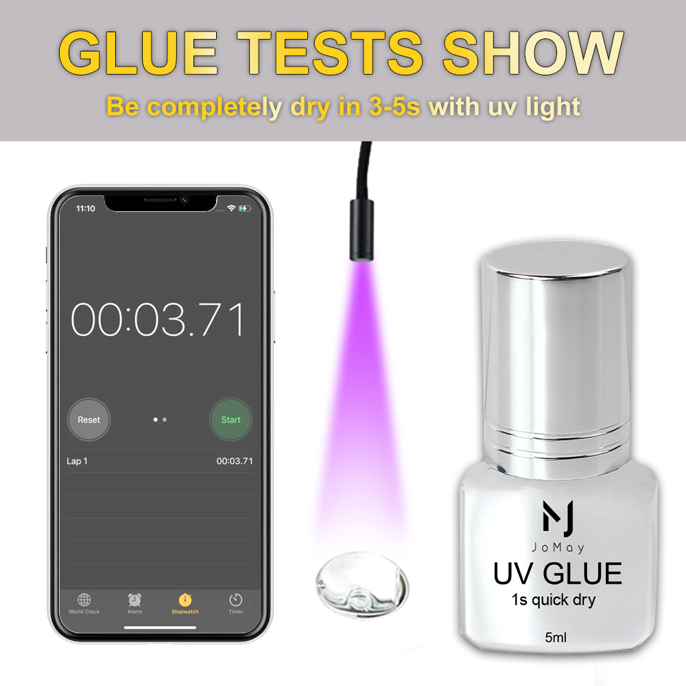 JOMAY UV Glue Strong Long Last - Eyelash Extension Eye Irritation 评论和价格