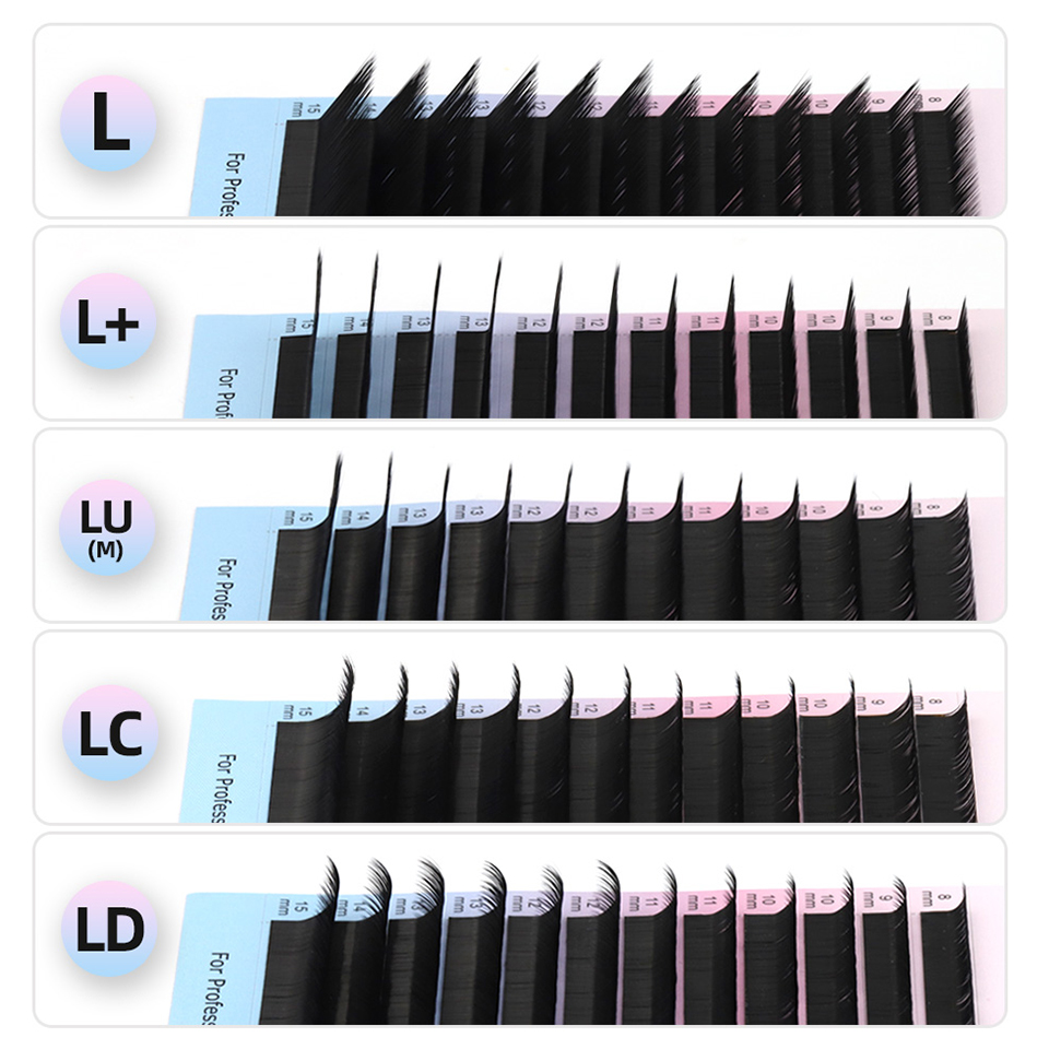 RUJADE L L+ LC LD LU(M) Curl I - Eyelash Extension Russian 评论和价格