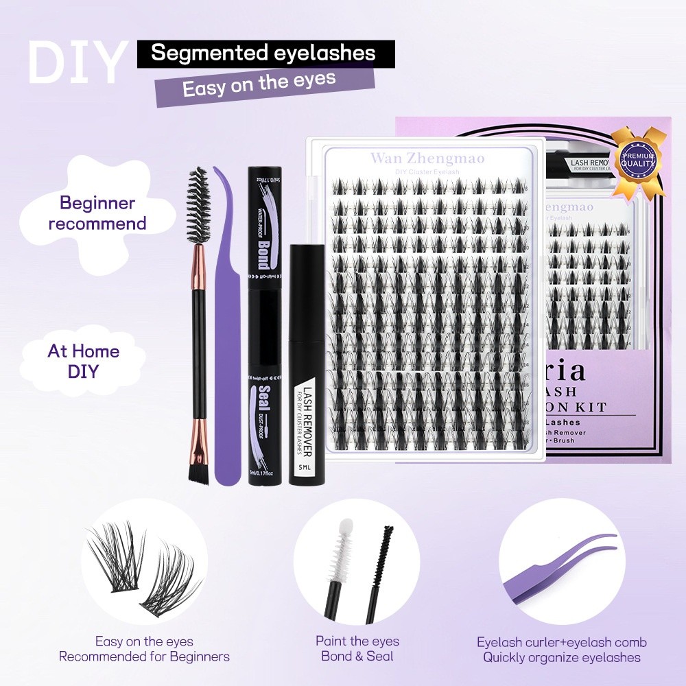 8-18mm Length False Eyelashes  - Eyelash Extension Natural Look 评论和价格