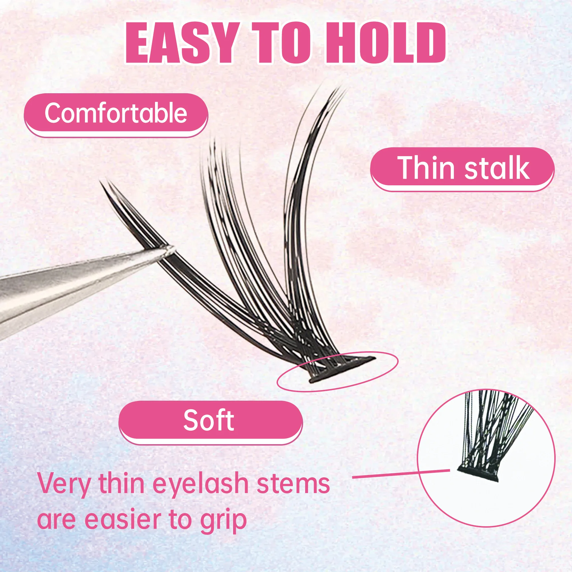 Eyelashes 200 PCS Clusters Las - Eyelash Extension London 评论和价格