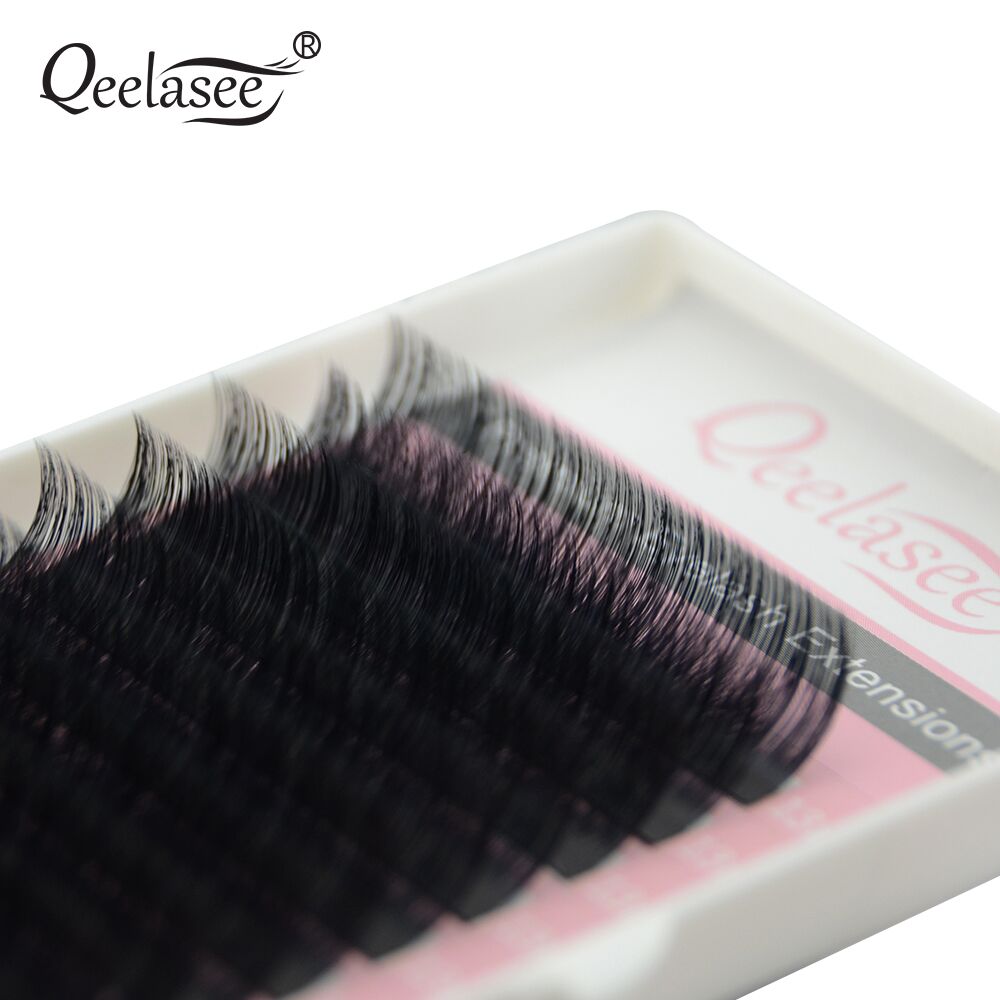 Qeelasee Faux Mink Individual  - Eyelash Extension Russian 评论和价格