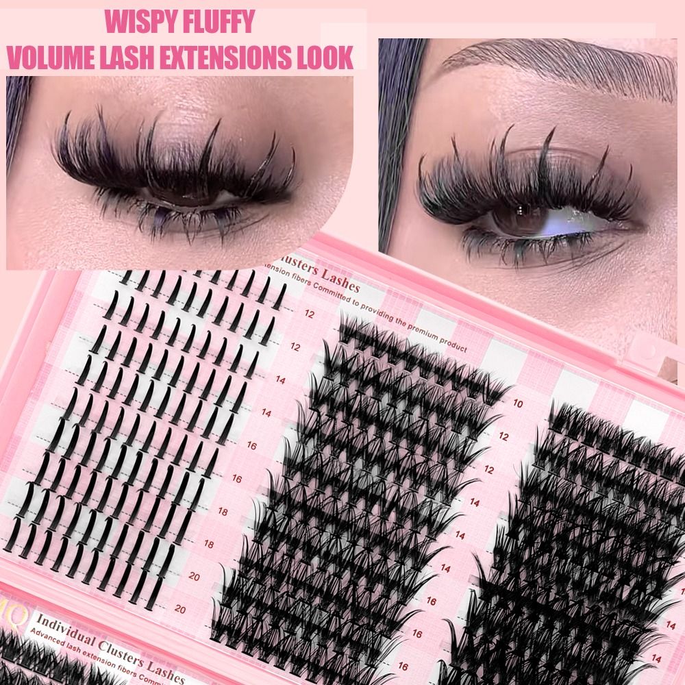 9-16mm Length False Eyelashes  - Eyelash Extension Natural Look 评论和价格