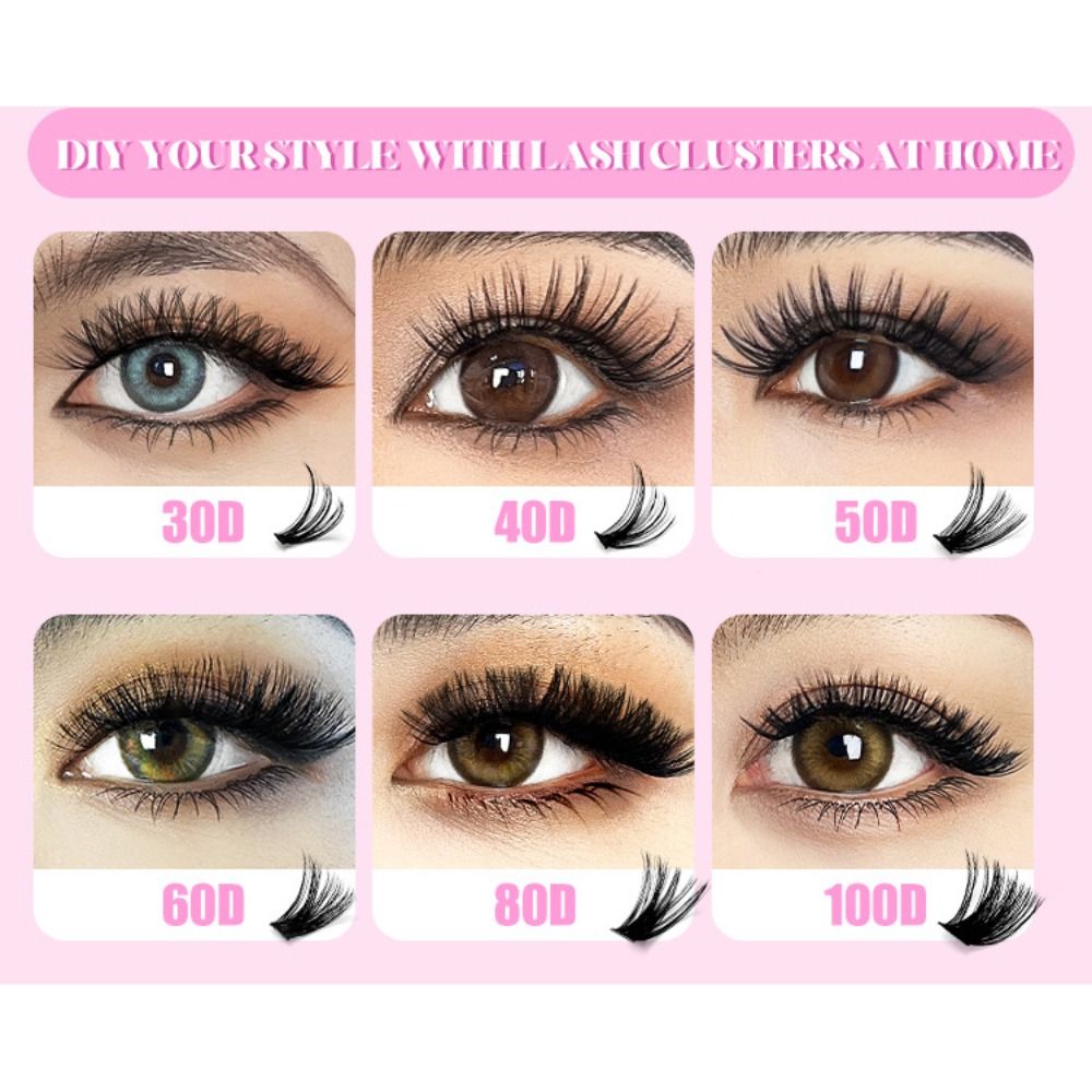 9-16mm Length False Eyelashes  - Eyelash Extension Natural Look 评论和价格