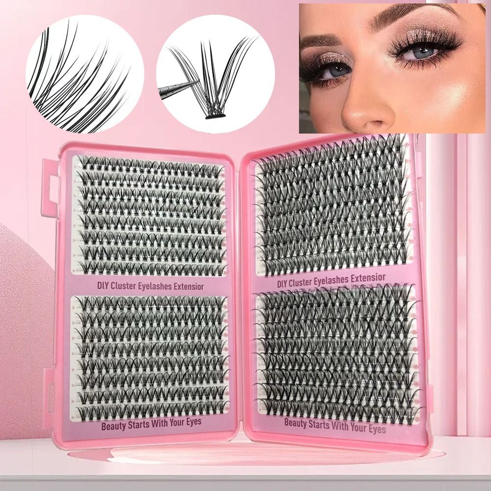 New Thick Long False Eyelashes - Eyelash Extension Natural Look 评论和价格