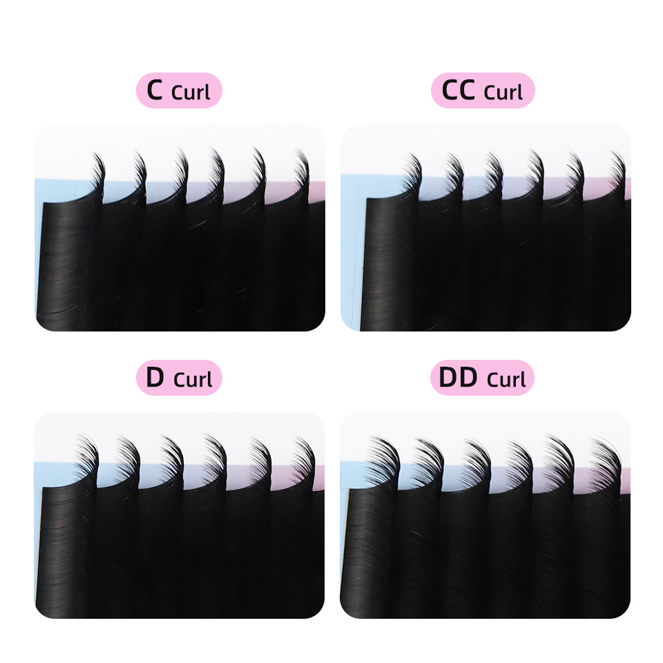 RUJADE 5 Cases/Lot False Eyela - Eyelash Extension Russian 评论和价格