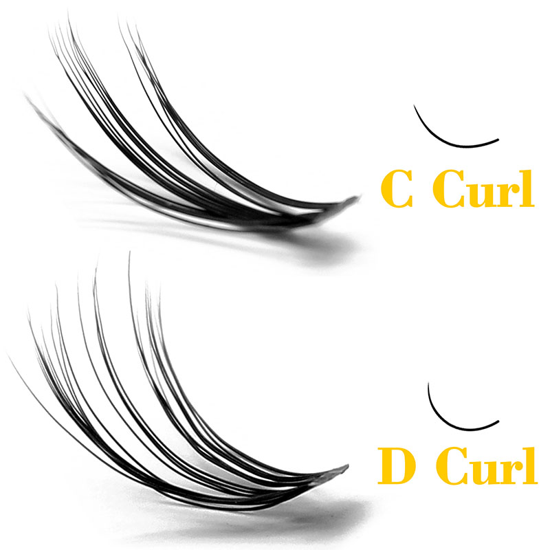 Kimcci 60 Bundles Mink Eyelash - Eyelash Extension Russian 评论和价格